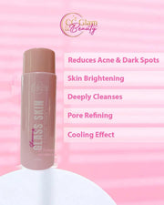 CC GLAM & BEAUTY GLOWING GLASS SKIN SET with SPF 50 for daily sun care