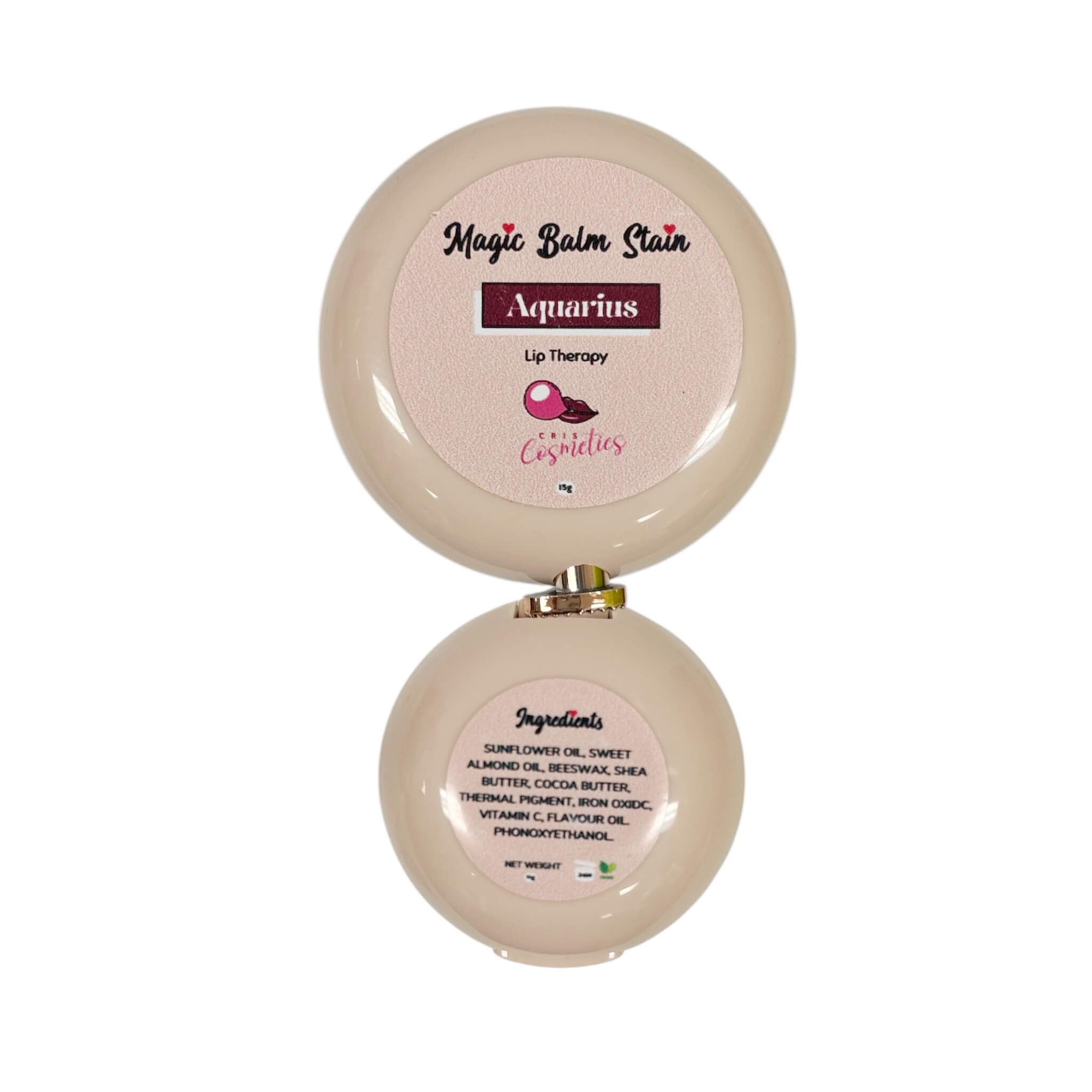 CC Glam & Beauty magic lip balm therapy in 10g jar

