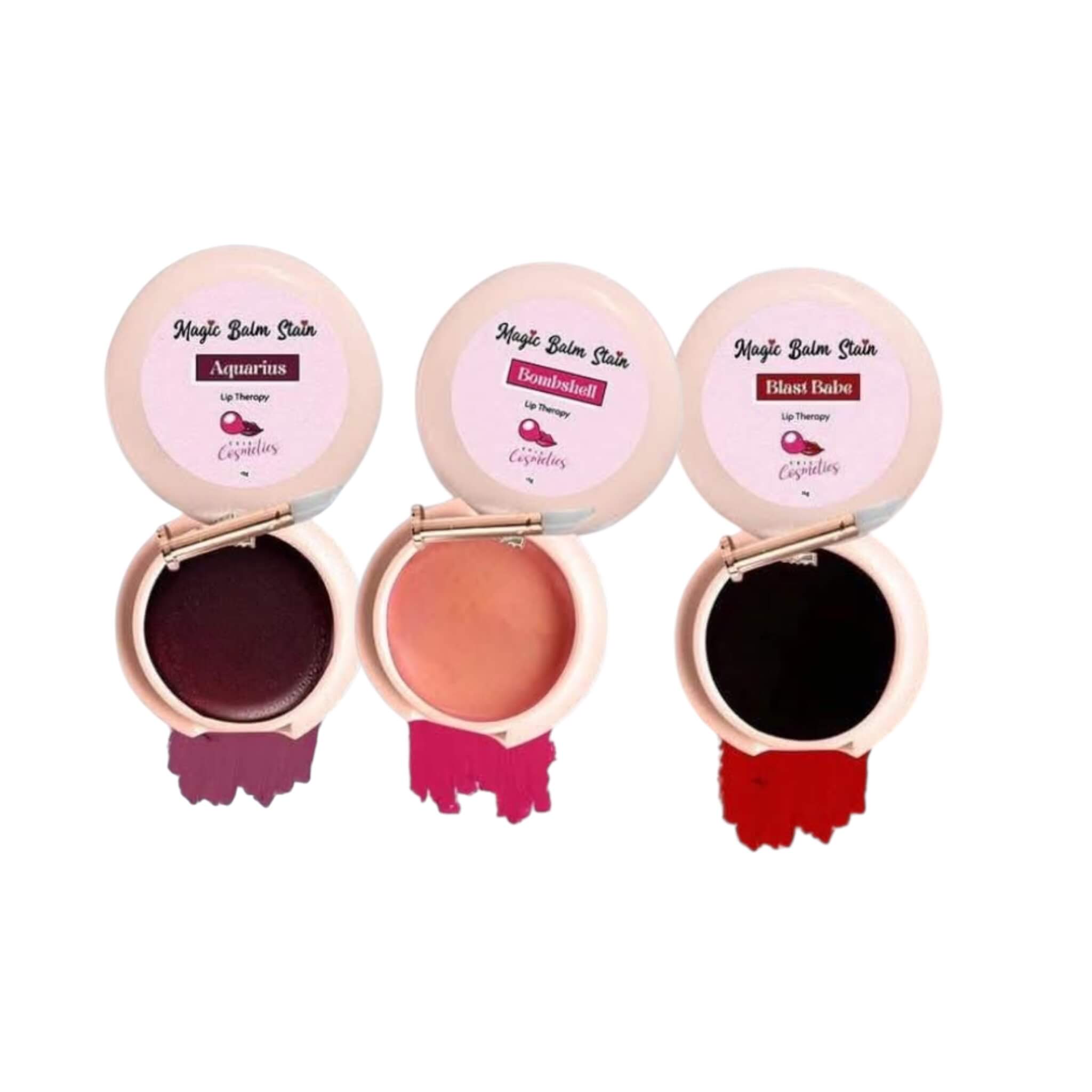 CC Glam & Beauty Magic Balm Stain lip therapy jar 10 grams

