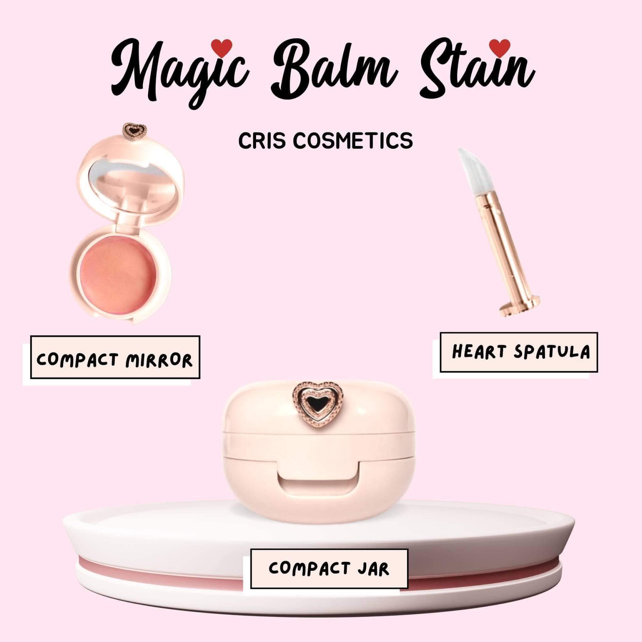 CC Glam & Beauty moisturizing balm stain for lips 10 grams

