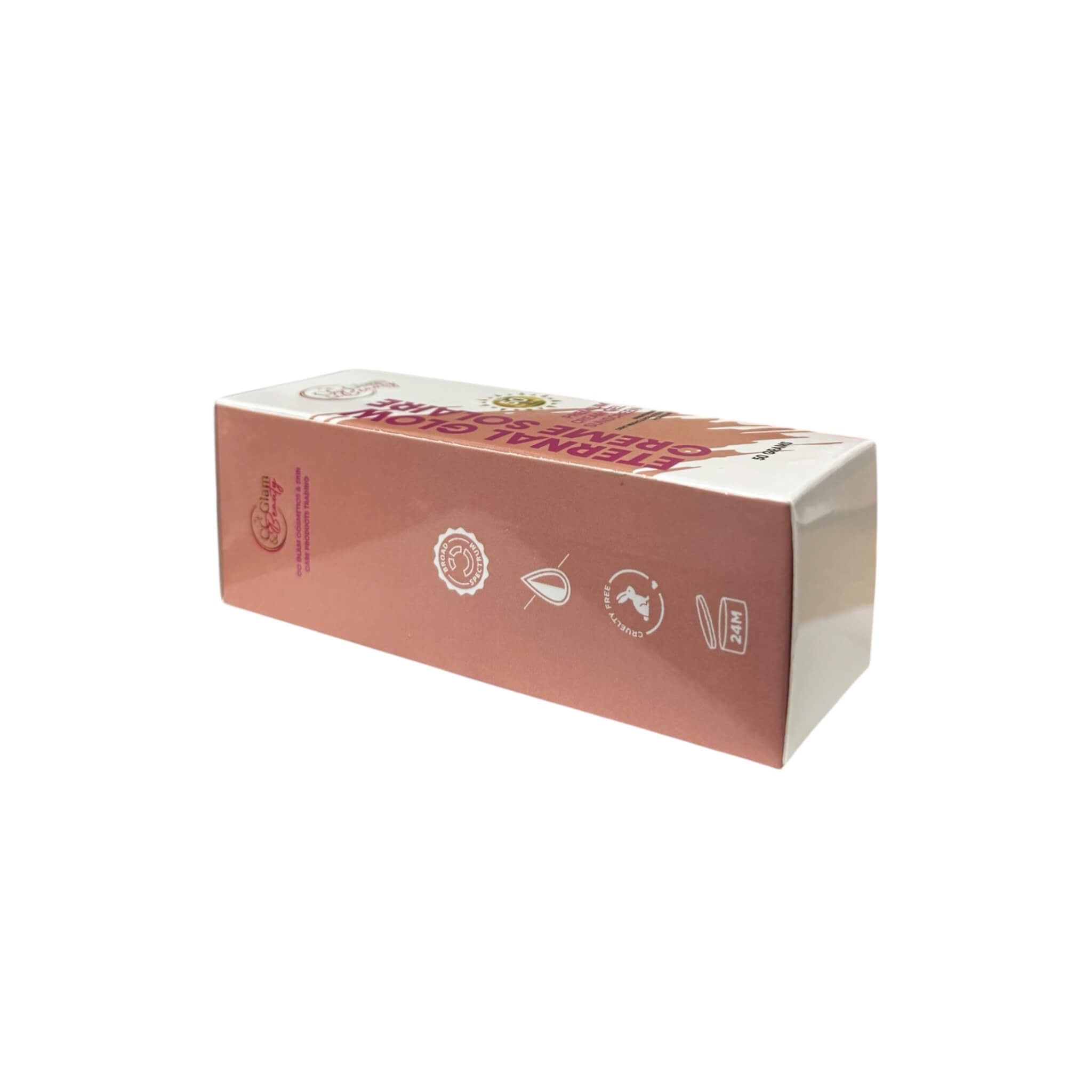 CC GLAM & BEAUTY Eternal Glow Creme Solaire SPF 50 cream-gel sunscreen for soft application