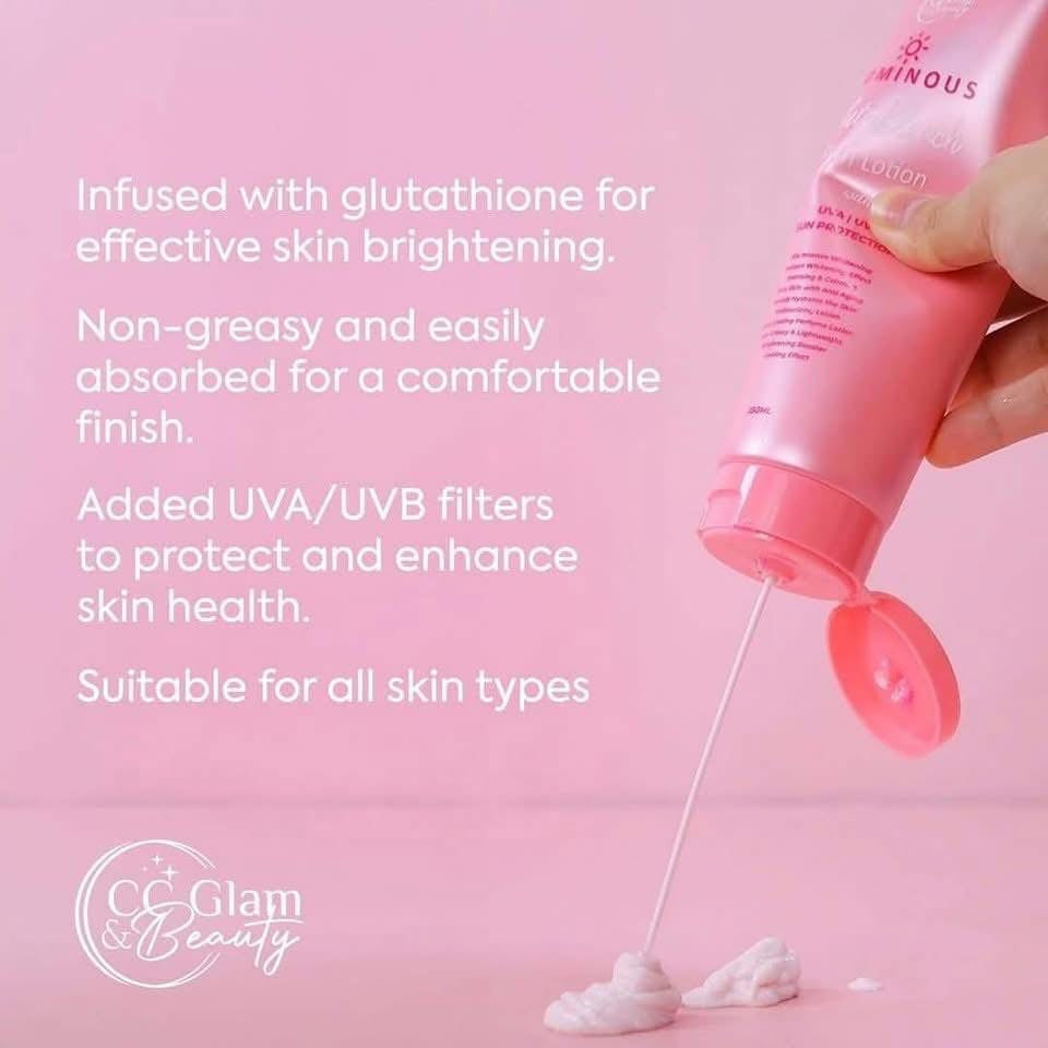 CC Glam by Cris Cosmetics Luminous GlutaBleach Skin Lotion (250ml) D Nelson Enterprises CC Glam by Cris Cosmetics Luminous GlutaBleach Skin Lotion (250ml) D Nelson Enterprises