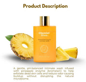 Chemist Shea Pineapple Enzyme Intimate Wash 150ml gentle pH balanced feminine hygiene cleanser for daily intimate care