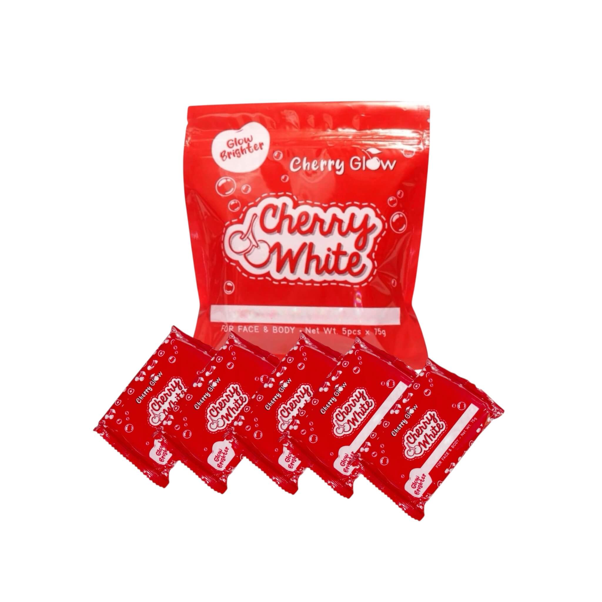 Cherry Glow Premium Soap 5pcs 15g promotes a healthy natural glow
