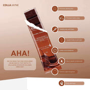 Delicious CollaJayne Chocolate Collagen drink for skin rejuvenation and anti-aging benefits.