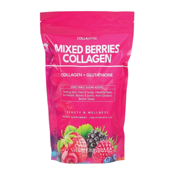 Colla Jayne Mixed Berries Collagen Powder
