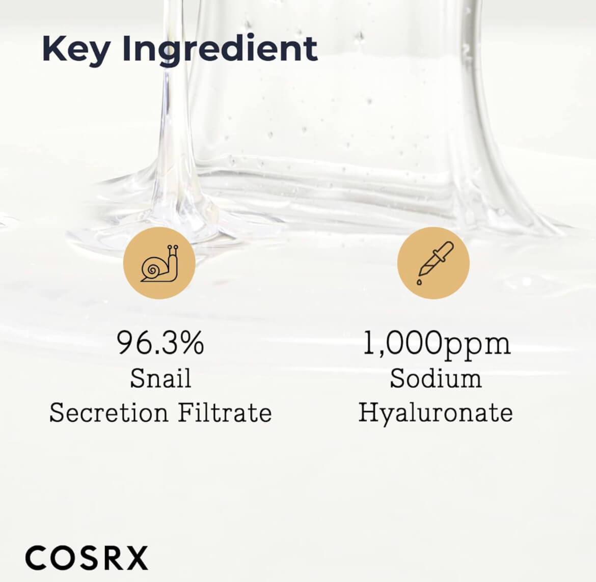 COSRX Snail Mucin Essence for Dry & Sensitive Skin - Moisturizing and soothing Korean skincare (100ml)
