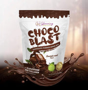 Cris Cosmetics Glowming Shape Choco Blast - Chocolate Mint Flavor, 10 Sachets