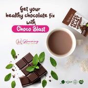 Cris Cosmetics Glowming Shape Choco Blast - Chocolate Mint Flavor, 10 Sachets