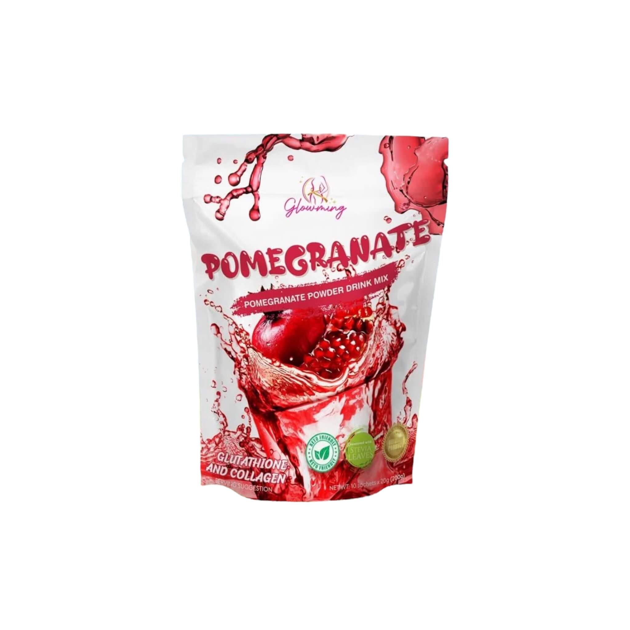 Cris Cosmetics Premium Pomegranate Juice 10 Sachets with natural fruity goodness