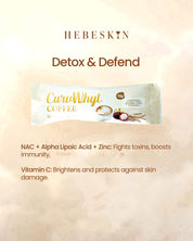 CurvWhyt Coffee by Hebeskin with marine collagen for daily coffee enjoyment