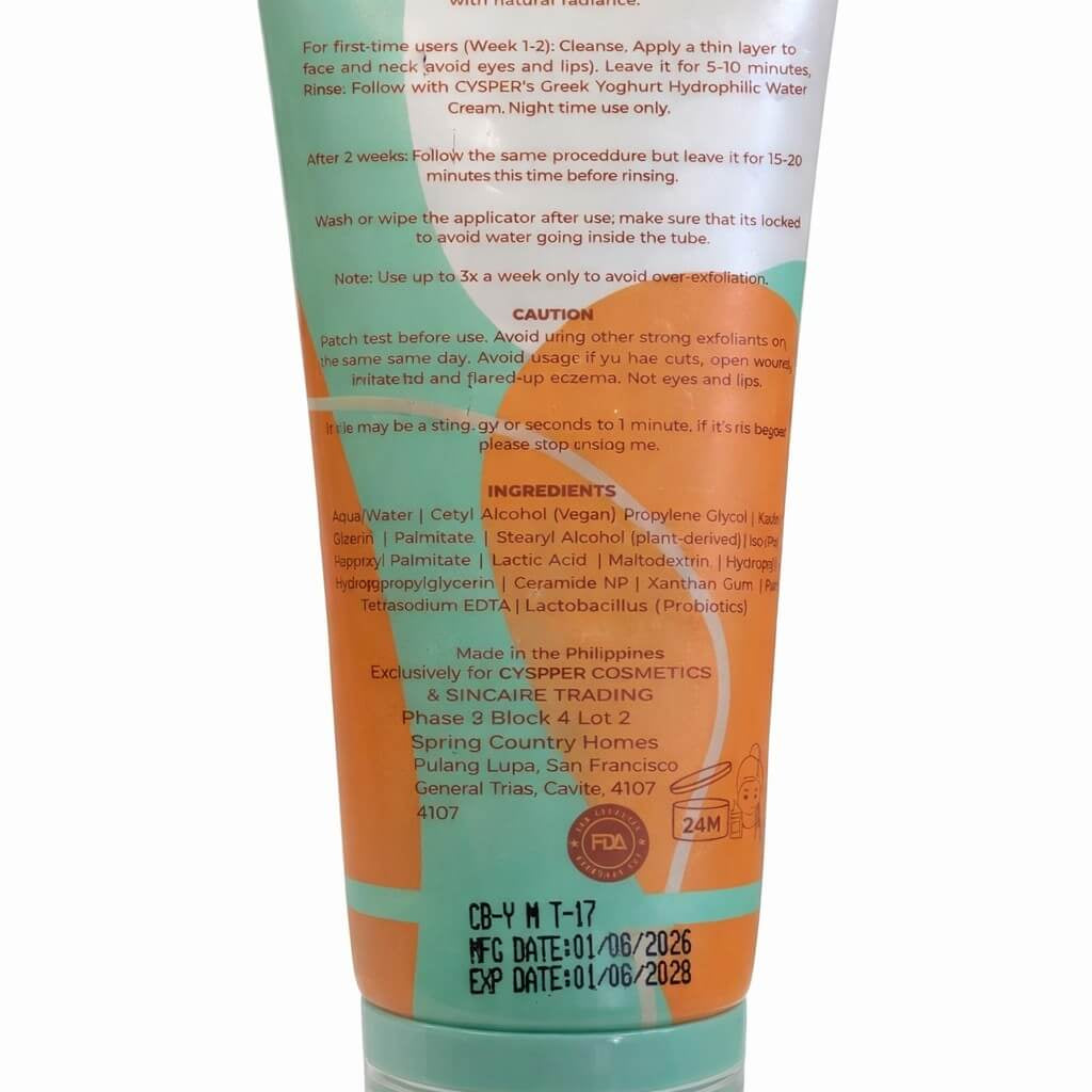 cvsper-vegan-greek-yoghurt-rinse-off-mask-50ml-gentle-exfoliating-cream-mask-smooth-skin-texture