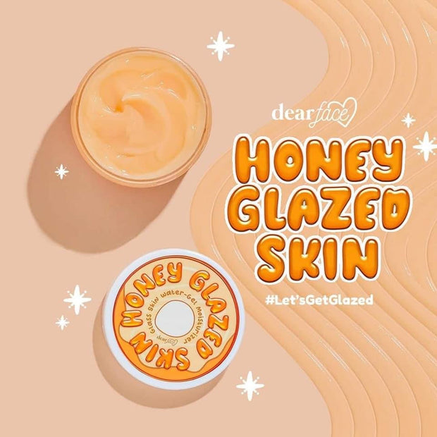 Dear Face Honey Glazed Skin Glass Skin Water-Gel Moisturizer + SUBARASHII Soap