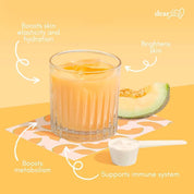 Dear Face Supersized Beauty Milk Japanese MELON Collagen Drink (500g)