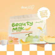 Dear Face Supersized Beauty Milk Japanese MELON Collagen Drink (500g)