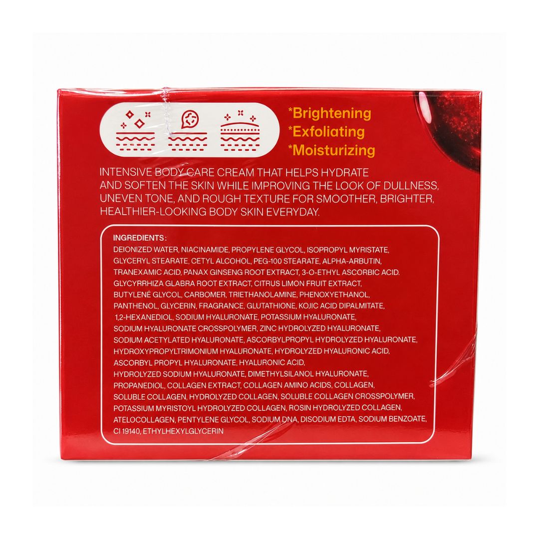 Deli Skin Gluta Booster Cream 200g with hyaluron complex and collagen complex