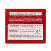 Deli Skin Niacinamide + Retinol Night Moisturizer Cream, 50ml supporting smoother-looking texture