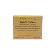 Deli Skin Night Cream provides overnight moisture for soft, smooth skin