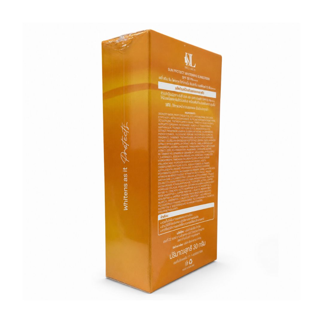 Deli Skin Sun Protect Sunscreen SPF 50 PA++++ 30g with UVA and UVB support for daily use