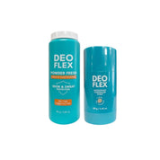 Deoflex Powder & Concealer Duo by Mixtrue Beauty providing effective odor and sweat protection for underarms, hands, and feet.