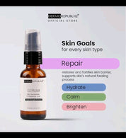 Dermo Republiq Serum 10% Niacinamide + HA helps balance skin tone appearance