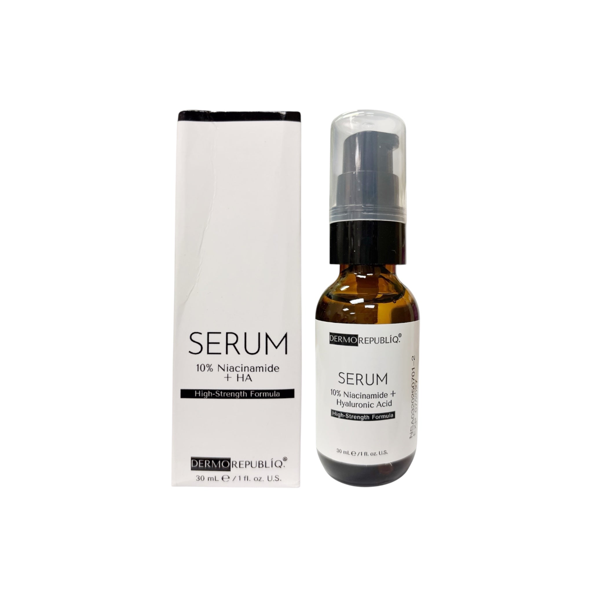 Dermo Republiq Serum 10% Niacinamide + HA hydrating serum for soft and fresh skin