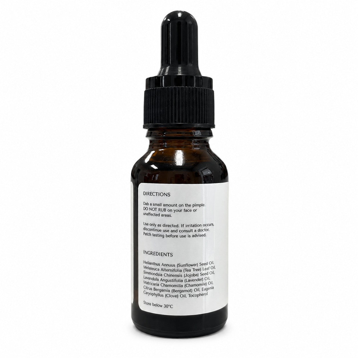 Dermorepubliq 7 Botanical Oils Spot Serum 15ml features a precision dropper for controlled skincare application.