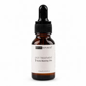 Dermorepubliq 7 Botanical Oils Spot Serum 15ml features tea tree and lavender oils in a focused facial-care blend.
