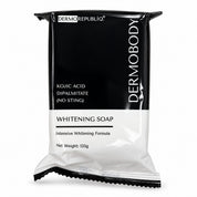 Dermorepubliq DermoBody Kojic Acid Dipalmitate No-Sting Body Bar 135g with a rich cleansing lather