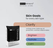 DERMOREPUBLIQ Niacinamide Clarifying Face Bar Soap helps reduce excess oil and maintain clear, balanced skin.