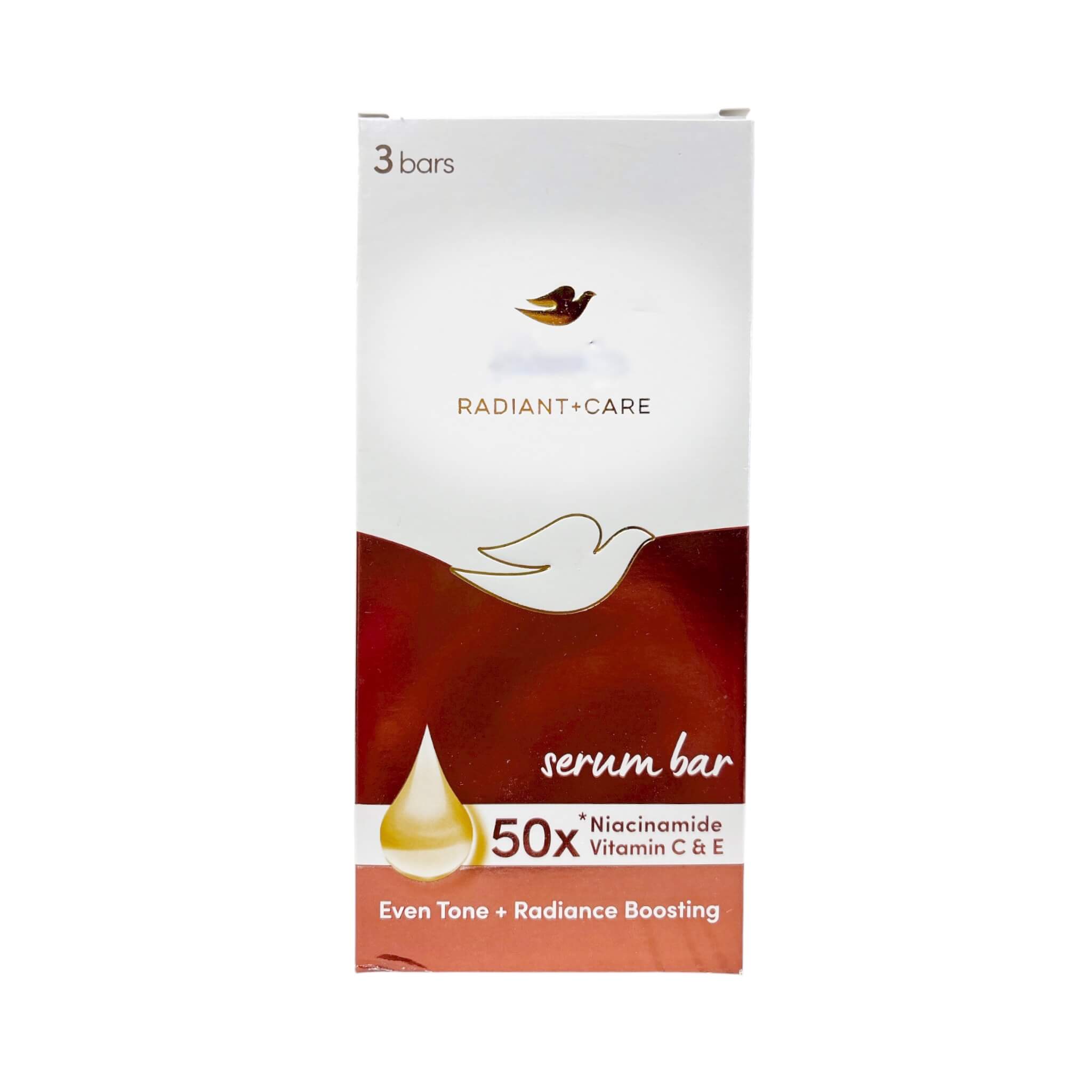 DOVE Radiant+Care Serum Bar Daily Moisture Body Bar, 90g