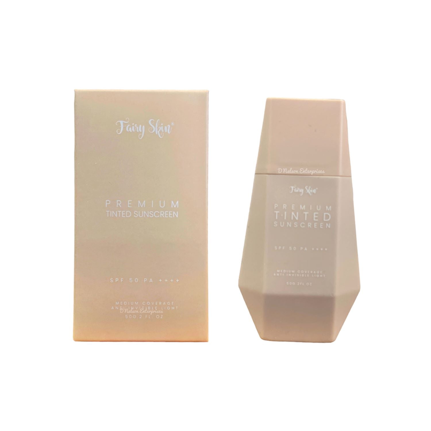 Fairy Skin Premium Tinted Sunscreen Medium Coverage