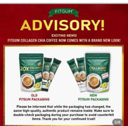 FITGUM Collagen Chia Coffee - 11 in 1 Shape Coffee Mix (3 Packs FITGUM)