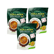 FITGUM Collagen Chia Coffee 11 in 1 Shape Coffee Mix with multi-ingredient nutrient blend in 3 pack set