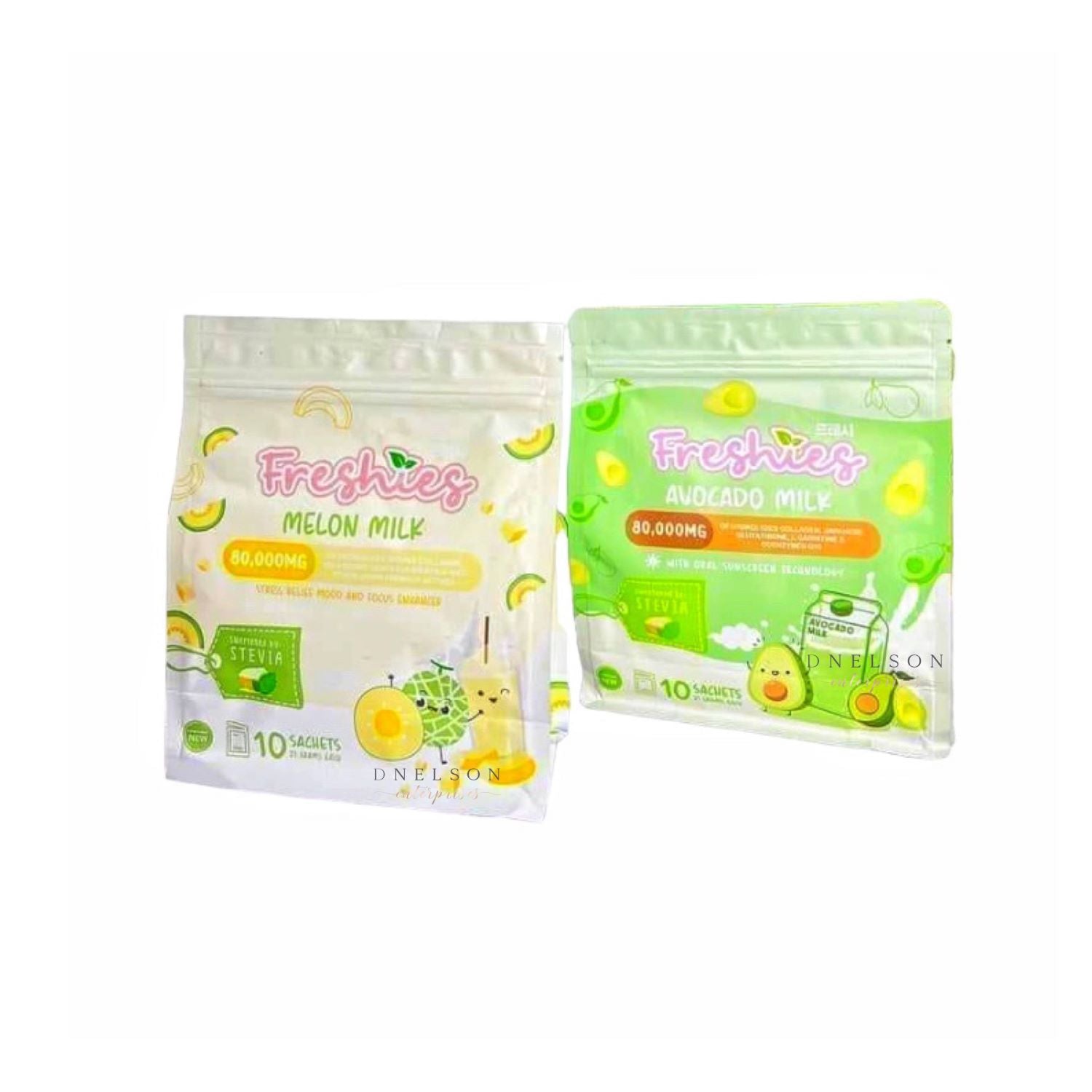 Freshies AVOCADO & MELON Milk Collagen Drink by Juju Glow