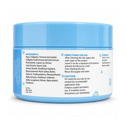 G21 Moroccan Blue Nila Powder Face & Body Mask, 200g featuring manufacturer information and essential product details.