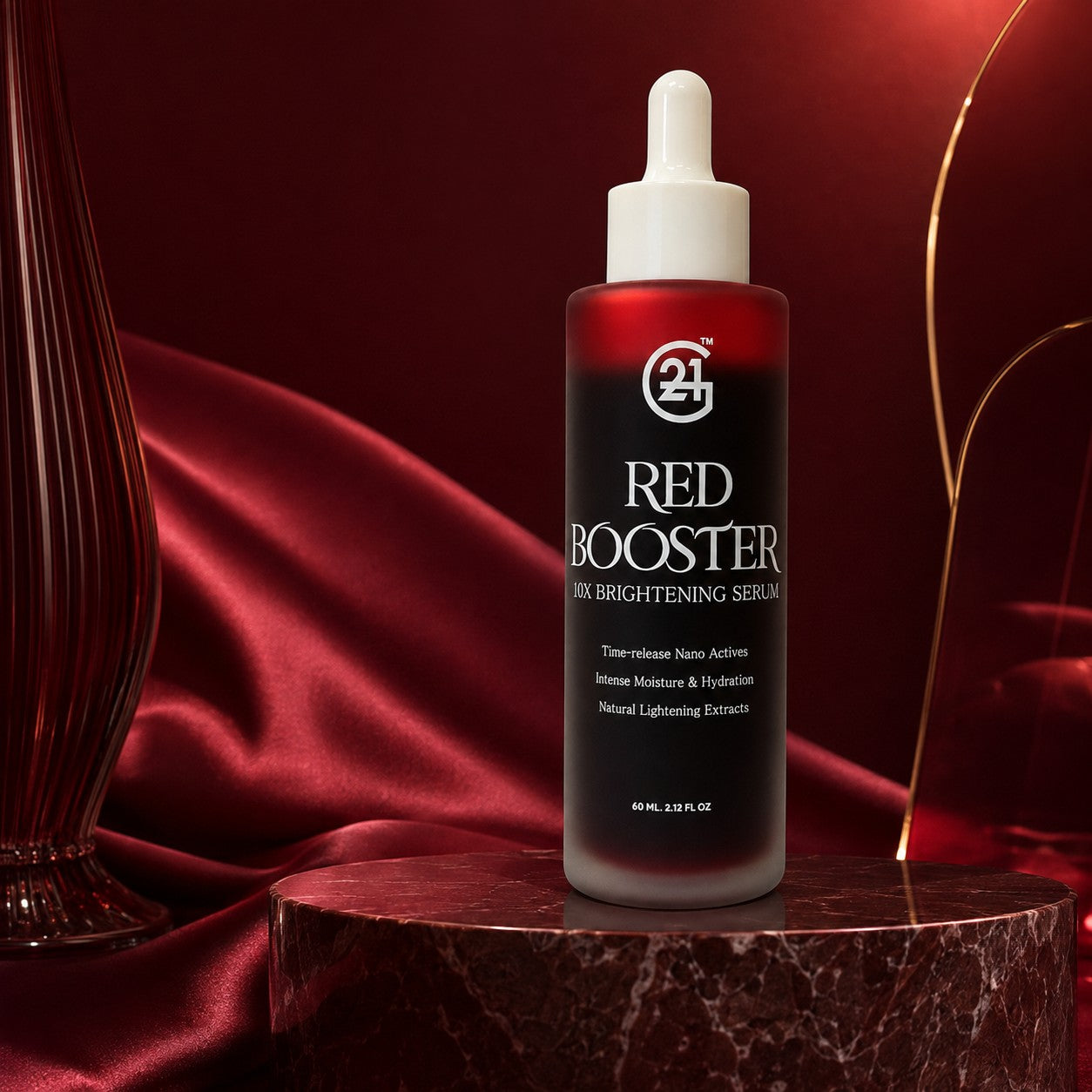 G21 Red Booster Serum 60ml for versatile face and body care