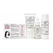 Geisha White PDRN + Kojic Beauty Renew Set layered skincare system with PDRN hyaluronic acid and niacinamide