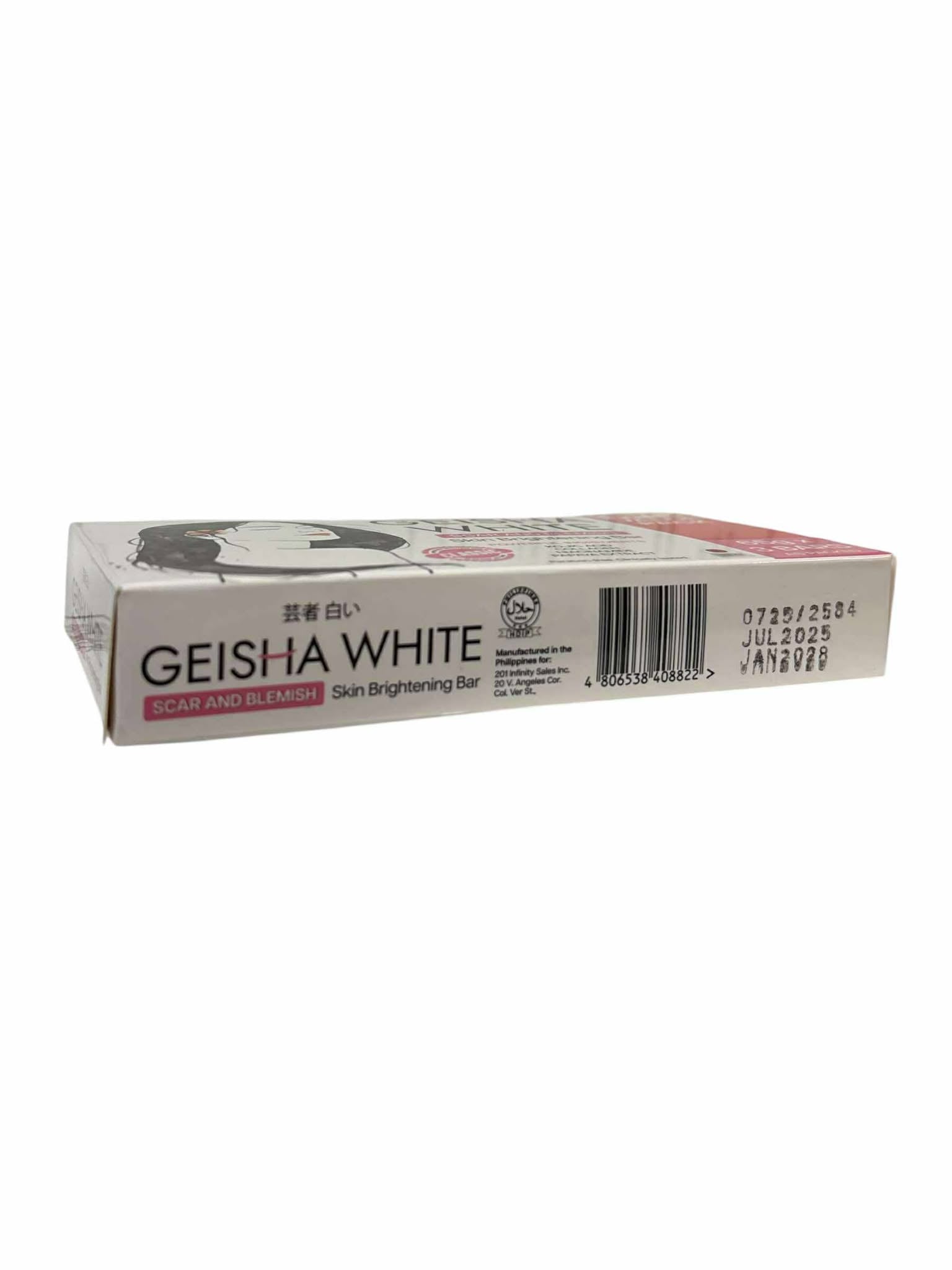 Geisha White Scar and Blemish CLASSIC Skin Cleansing Bar - 3x65g