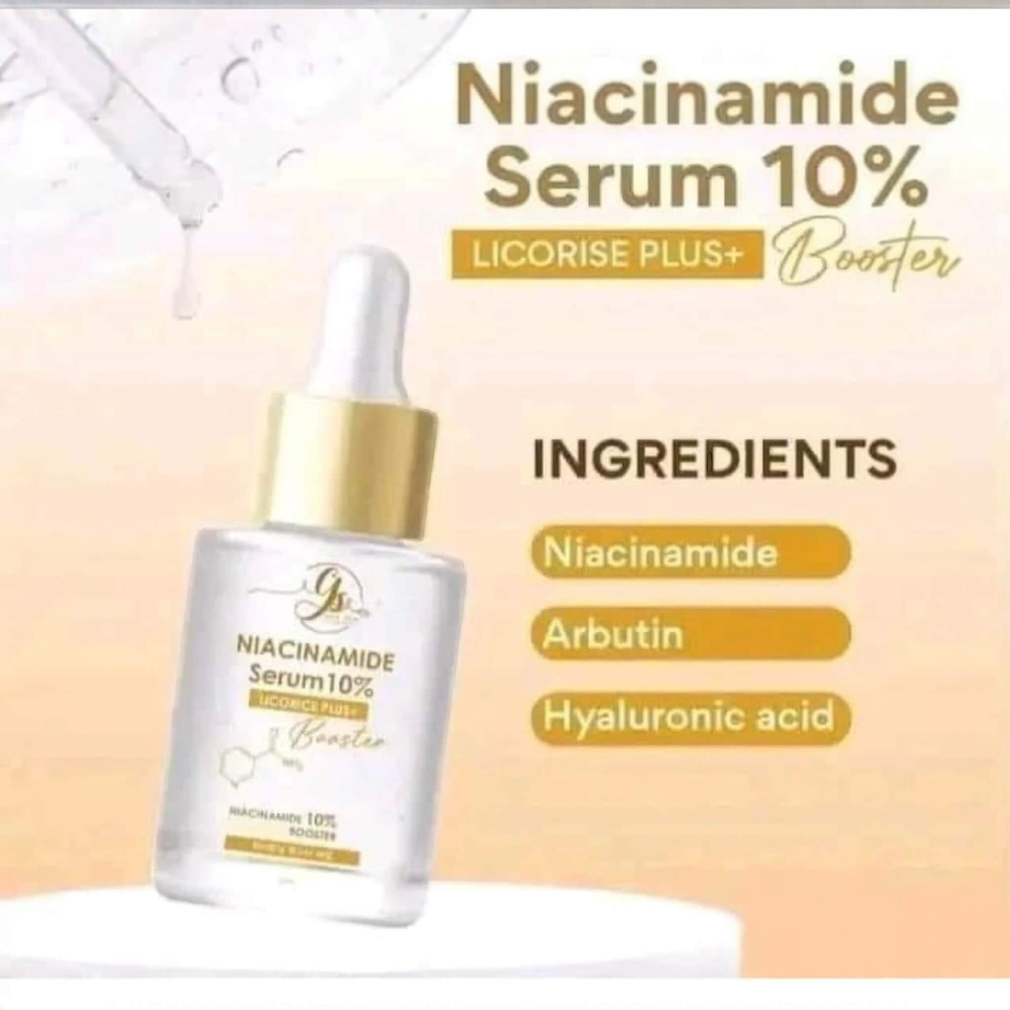 Glow Skin Thailand Niacinamide Serum Vitamin and Mineral Formula 30ml nourishing care
