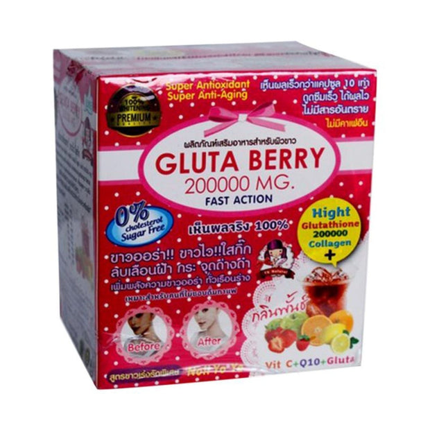 Gluta Berry Drink & Collagen & Supreme White Gluta Combo