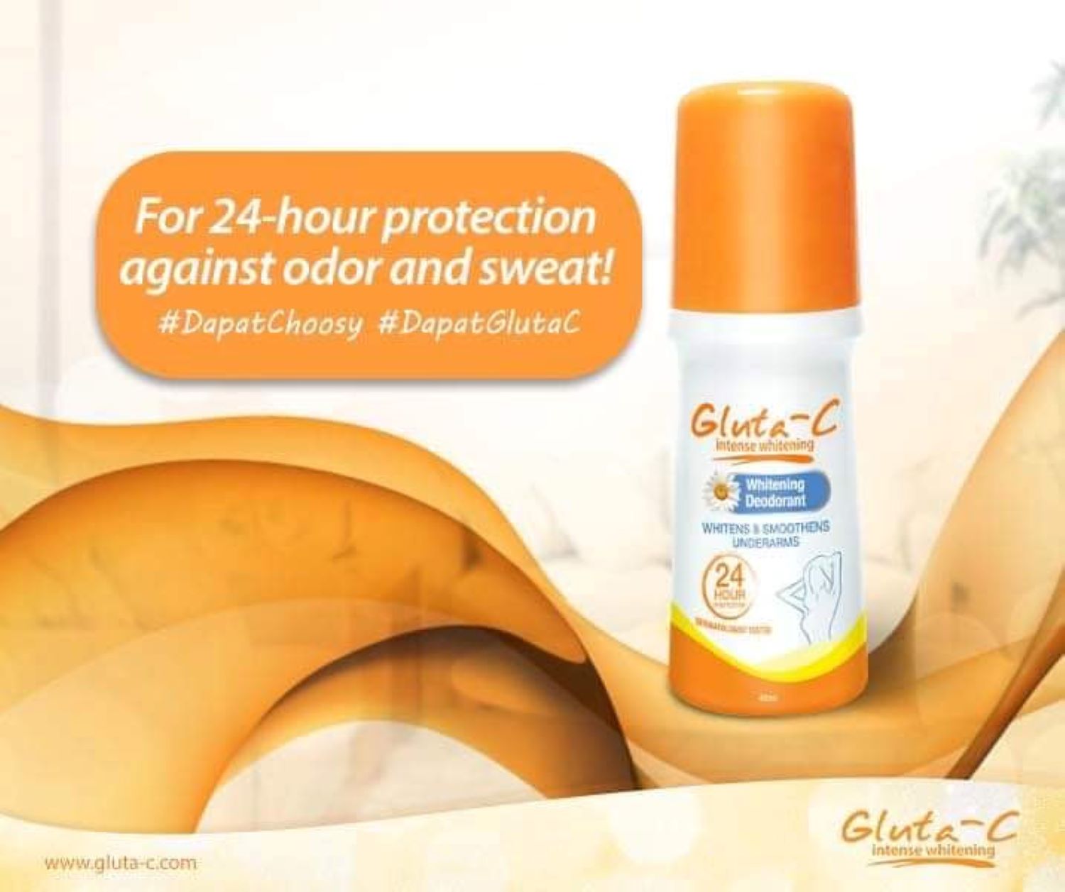 Gluta-C Deodorant 24 Hour Protection