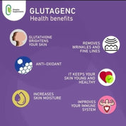 Gluta GenC Glutathione - 60 Capsules