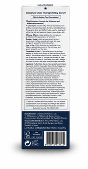 GLUTANEX Glow Therapy Milky Serum with hyaluronic complex for enhanced hydration support