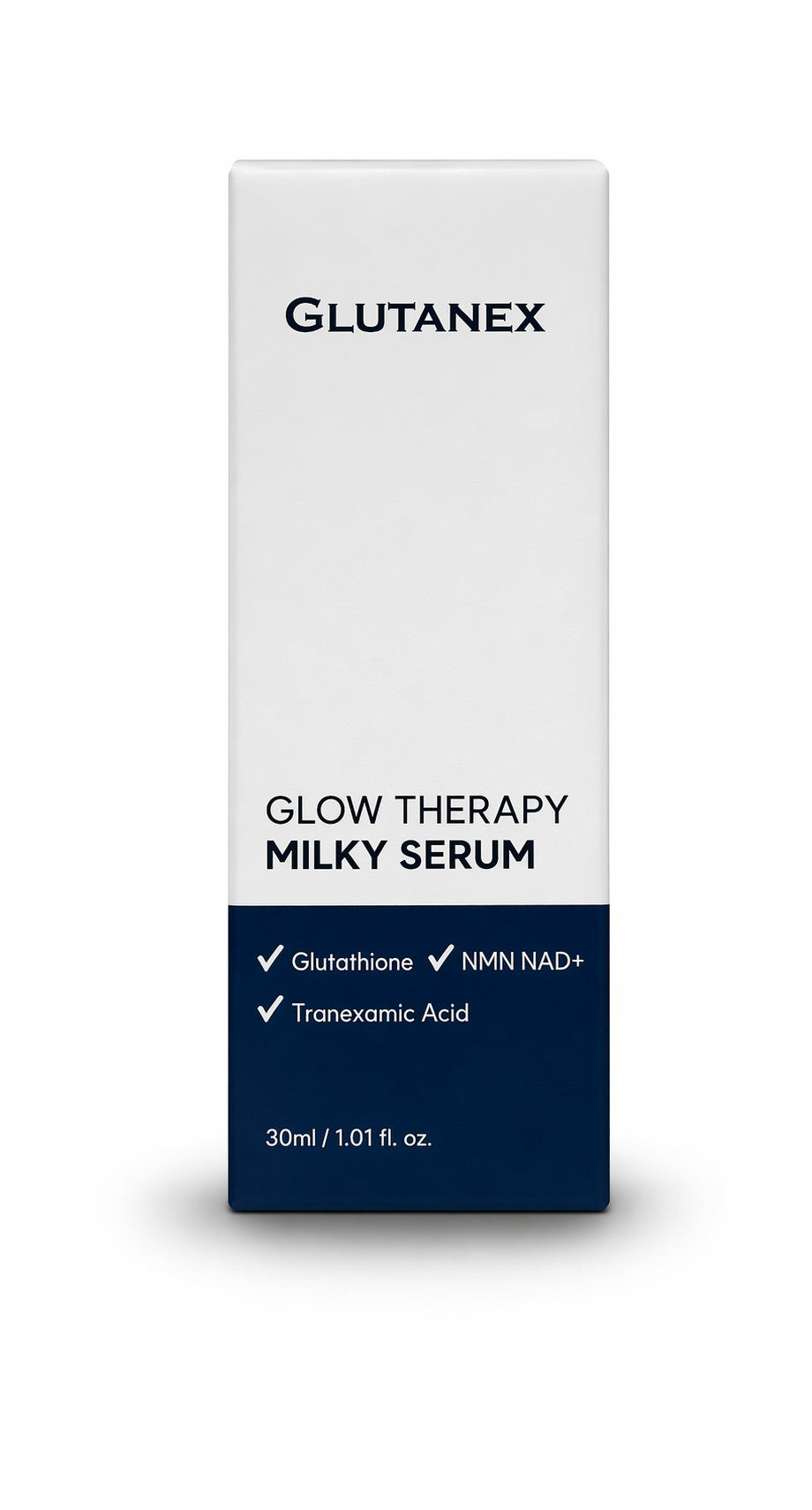 GLUTANEX Glow Therapy Milky Serum with glutathione NMN NAD plus and tranexamic acid blend