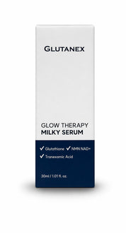 GLUTANEX Glow Therapy Milky Serum with glutathione NMN NAD plus and tranexamic acid blend