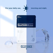 Glutanex Snow White Mask 1 Box = 15 Sheets