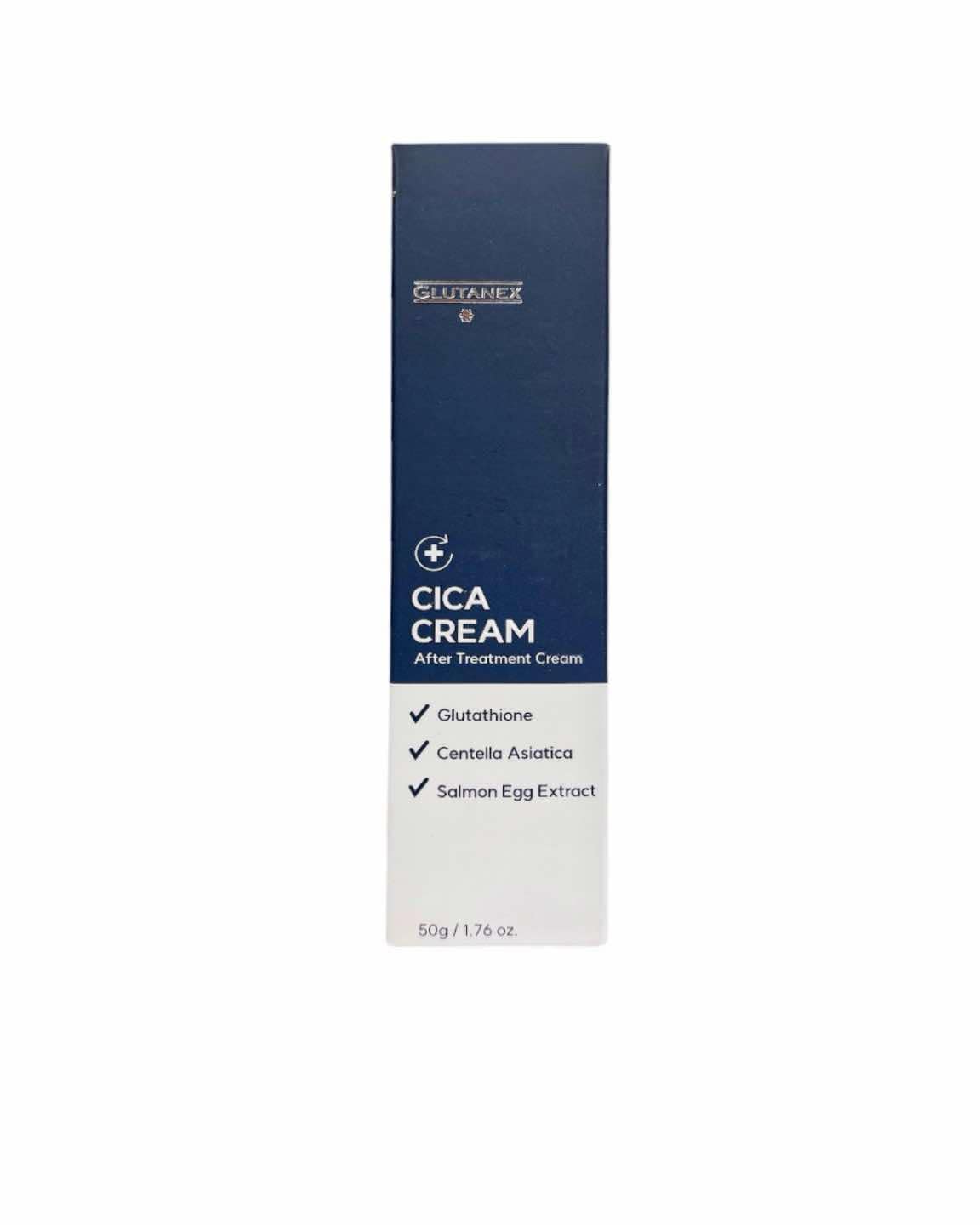 Daily use Glutatex Cica Cream 50g, helps maintain skin hydration