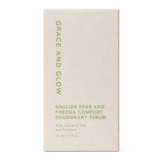 Grace and Glow English Pear & Freesia Comfort Deodorant Serum 50ml fresh fragrance underarm care daily use