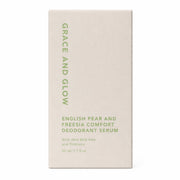 Grace and Glow English Pear & Freesia Comfort Deodorant Serum 50ml fresh fragrance underarm care daily use